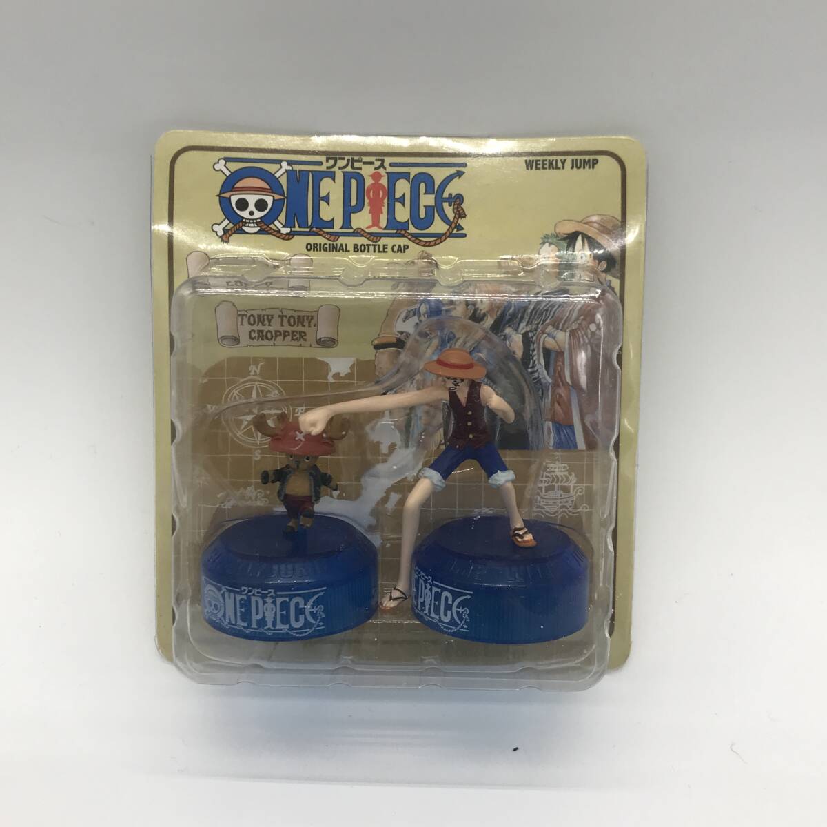 ワンピース　ボトルキャップ　ルフィ & チョッパー　セット　少年ジャンプ　未開封品