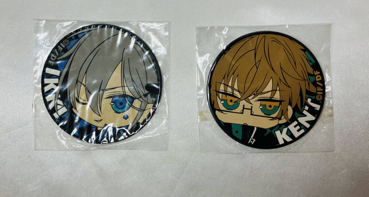 □ 1円～ AMNESIA アムネシア ラバーコースター 2点セット B/IKKI 0312B イッキ C/KENT ケント 0312C IF/DF MOVIC