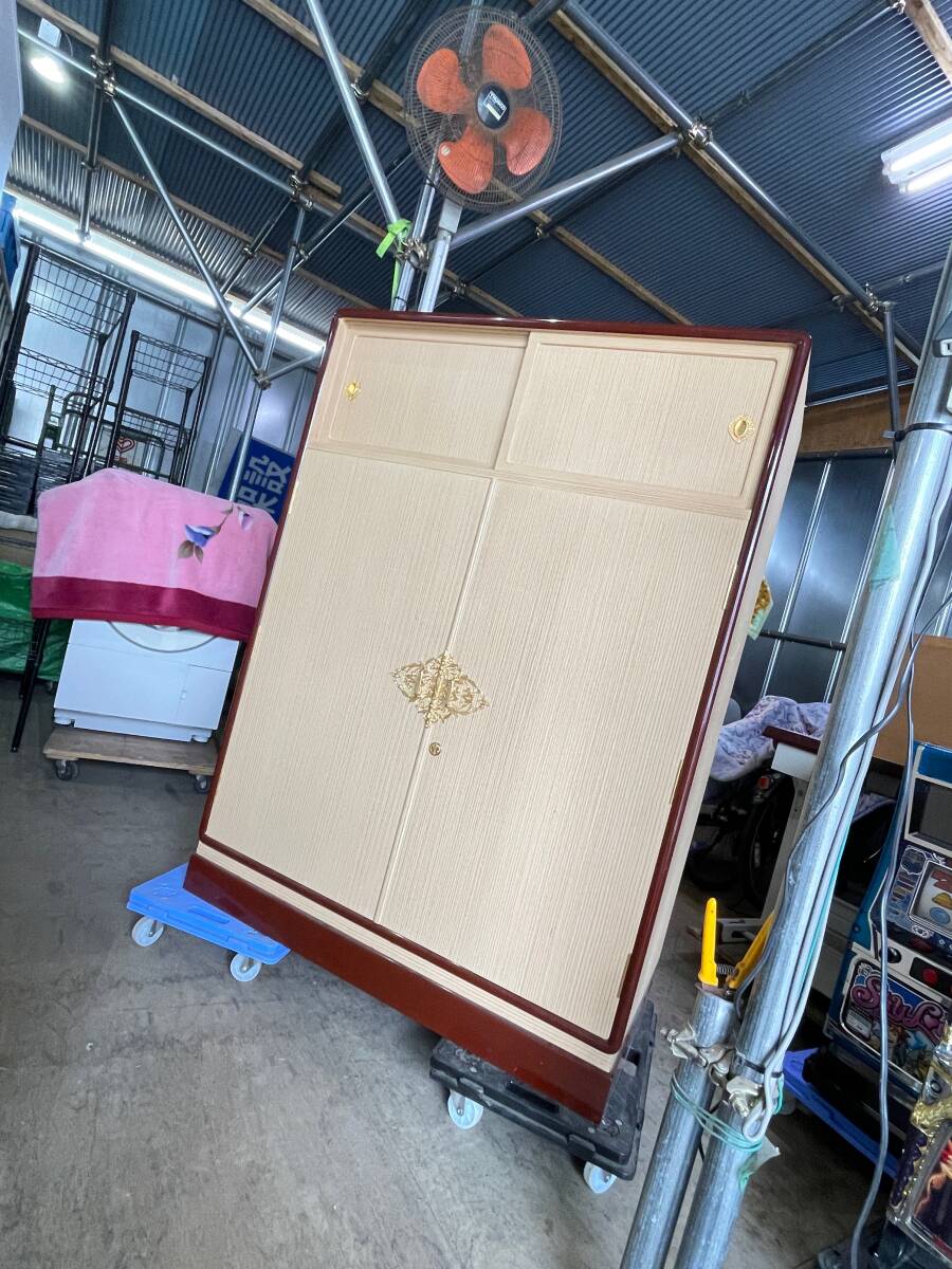 YK03178 加茂桐箪笥 伝統工芸 和タンス 中古 現状品