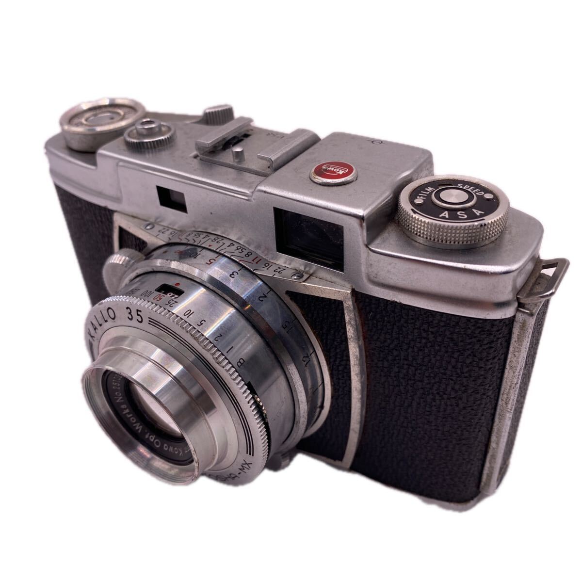 【外観極上美品】激レア!!★KOWA 光和★KALLO 35 48mm F2.8★フィルムカメラ★シャッターOK!!希少品★
