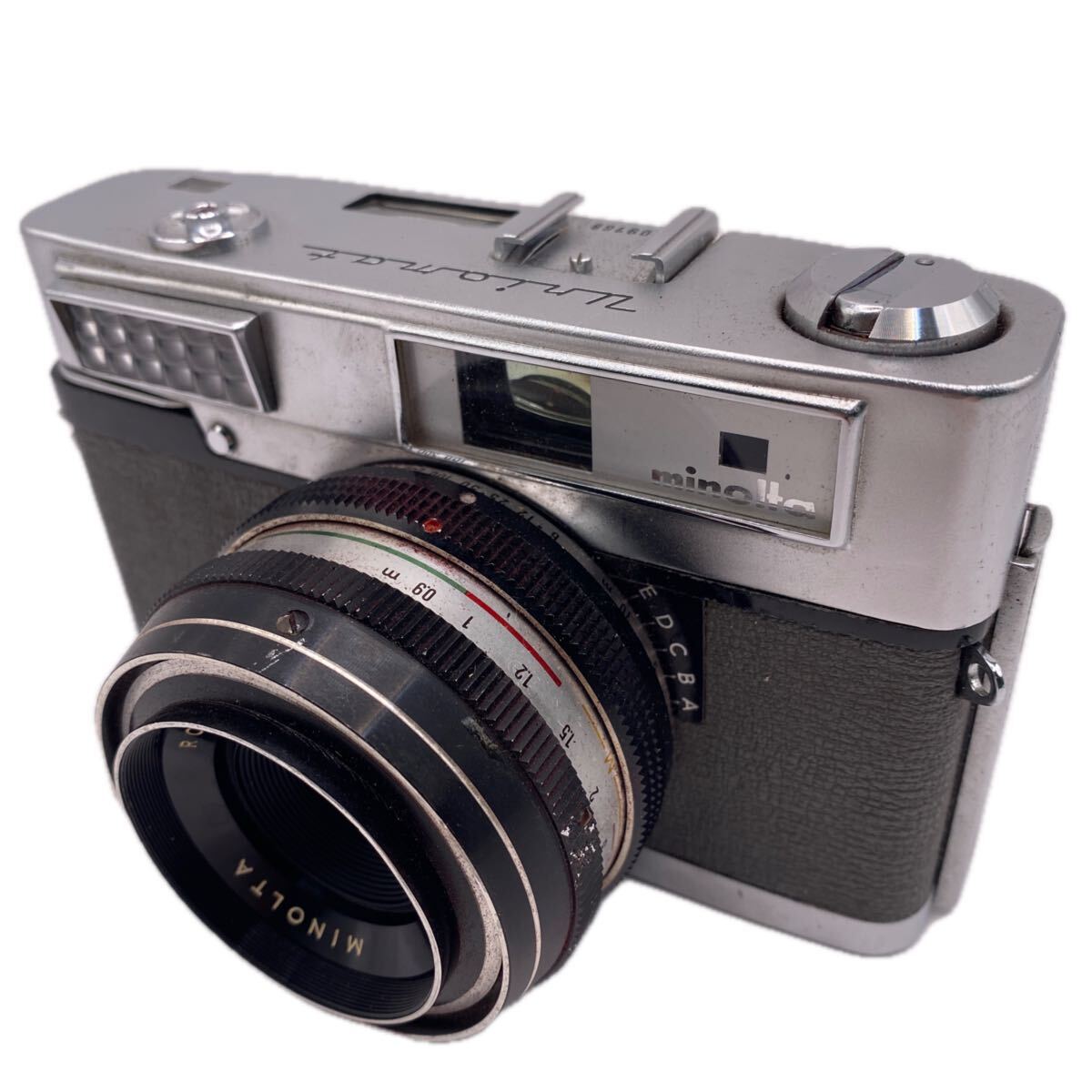 【外観極上美品】Minolta ミノルタ★Minolta uniomat F2.8 45mm★フィルムカメラ★シャッターOK!!★