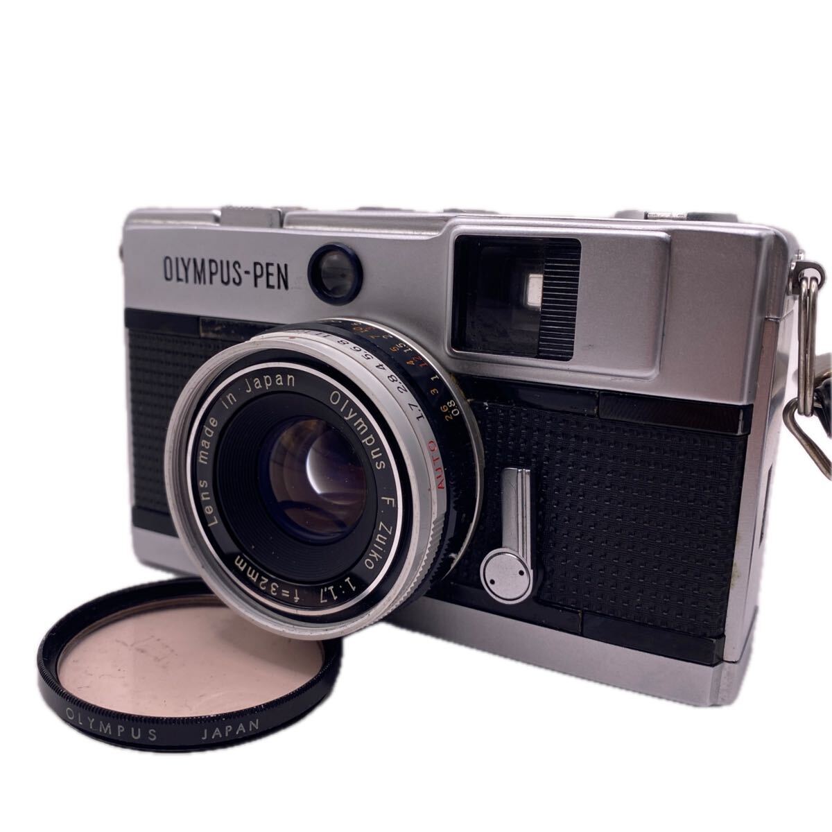 【外観極上美品】OLYMPUS オリンパス★OLYMPUS-PEN EED F.Zuiko F1.7 32mm★フィルムカメラ★シャッター動作OK!!