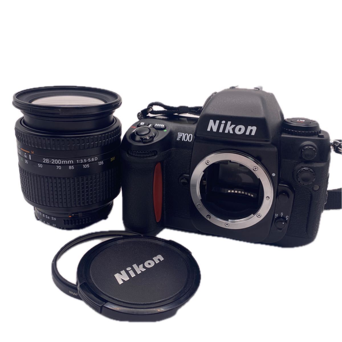 【外観美品】Nikon ニコン★Nikon F100 ボデイ★レンズ付き NIKKOR AF 28-200mm F3.5-5.6D★動作品!!★#157