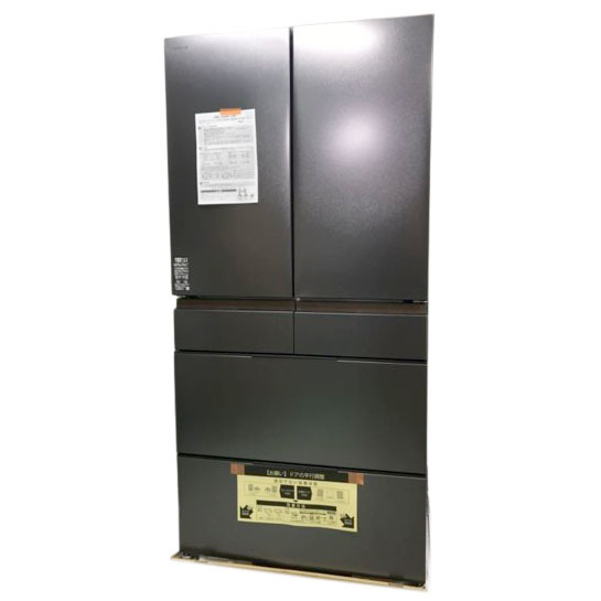 E1633YO 値下げ！■0116【未使用・B品】冷凍冷蔵庫 670L フレンチドア 6ドア 日立 R-GXCC67W(H) 25年製 家電
