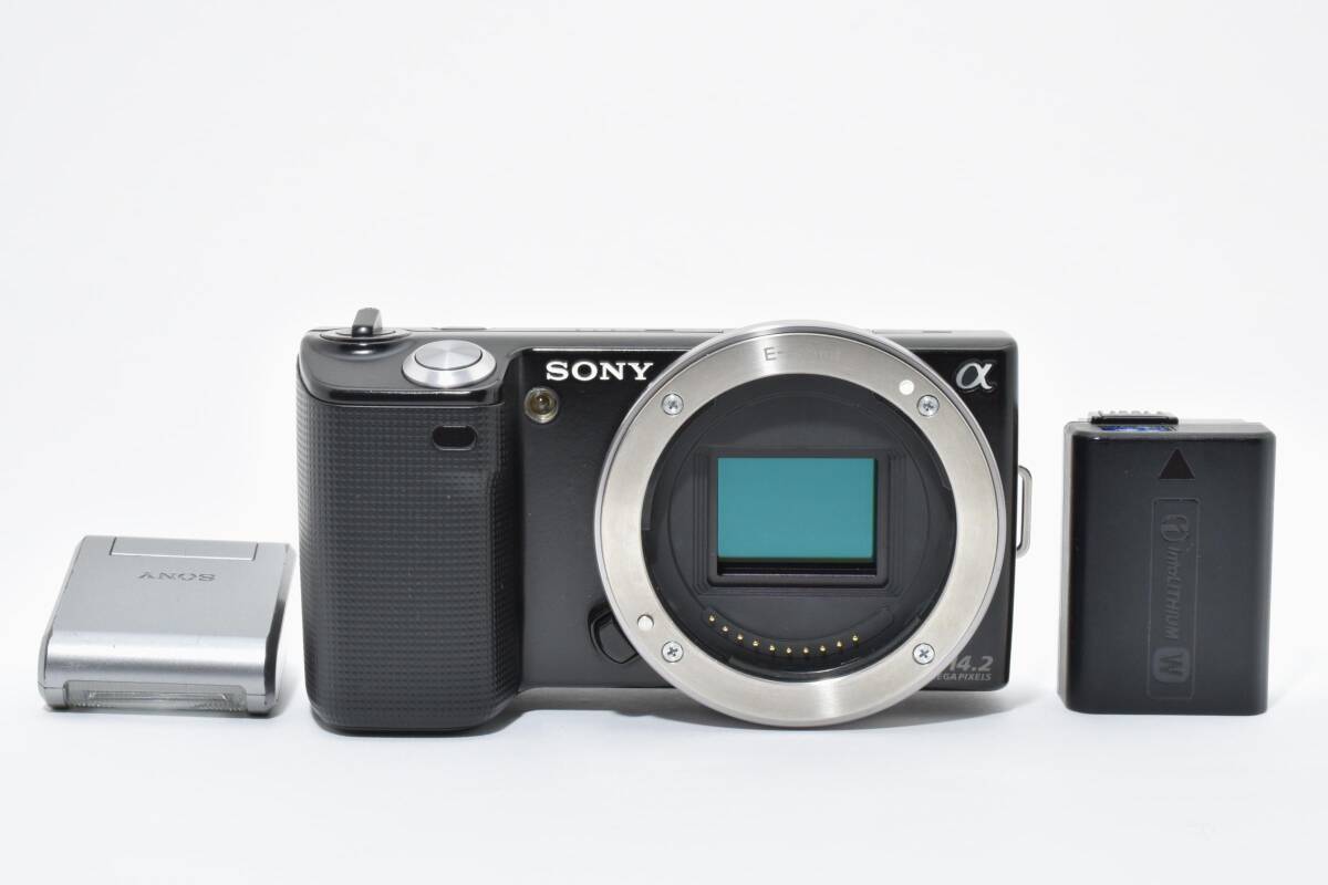 【良品】SONY NEX-5 ボディ ブラック ソニー デジタルカメラ ミラーレス一眼カメラ　#59