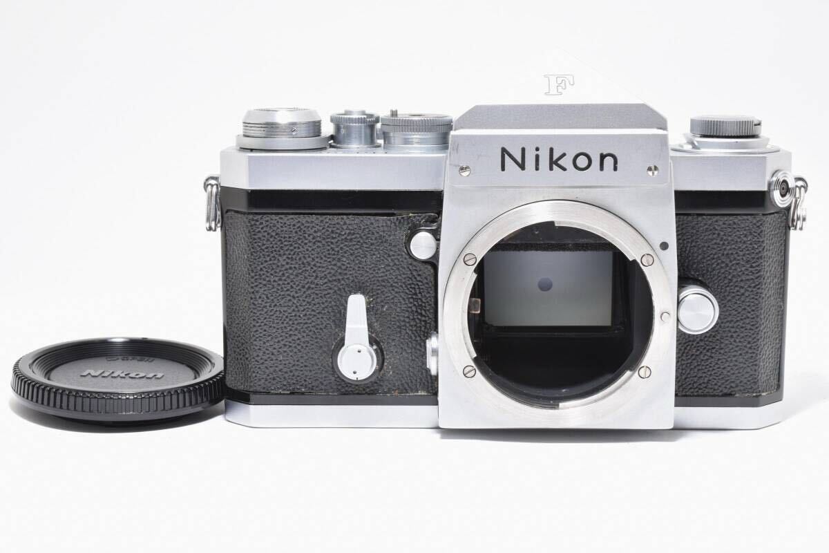 【良品】Nikon F アイレベル シルバー ボディ ニコン　#68