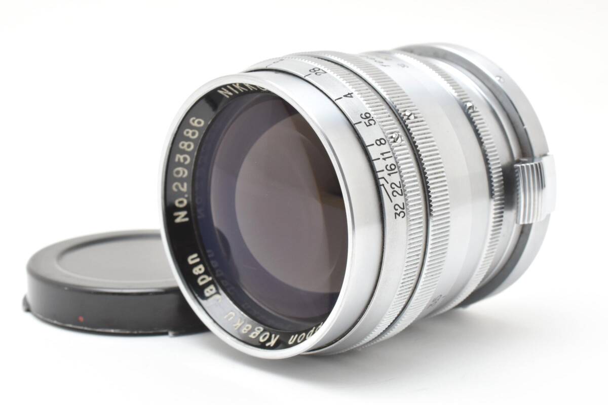 【希少美品】ニコン Nikon NIKKOR-P.C 85mm f2 Sマウント　#74