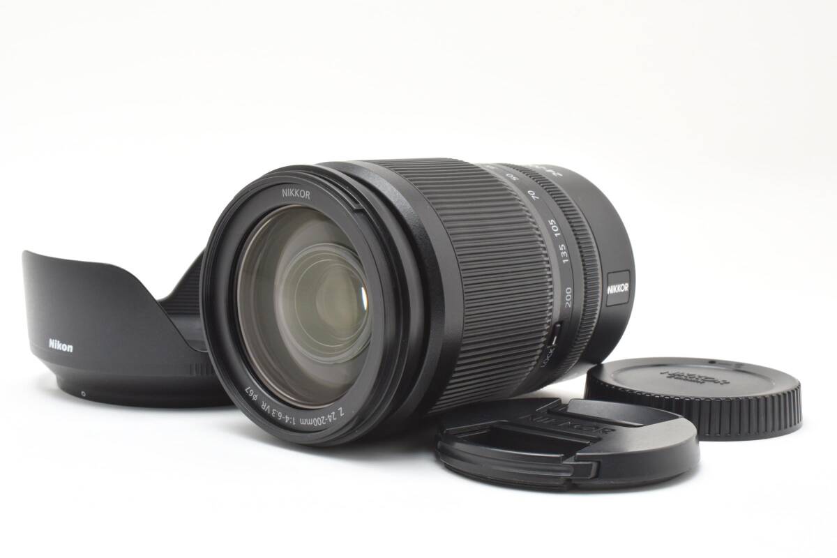 【外観美品】Nikon NIKKOR Z 24-200mm F4-6.3 VR ニコン Zマウント 望遠ズーム レンズ　#77