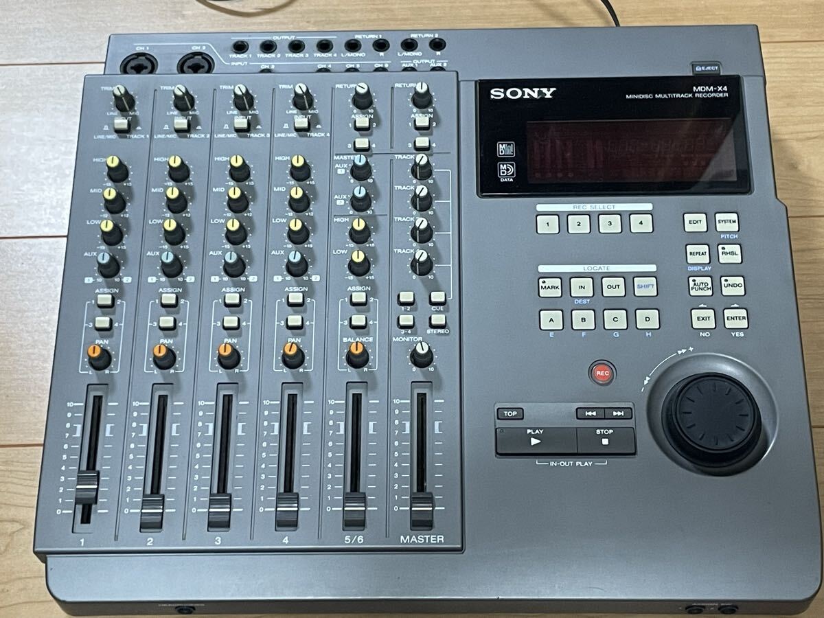 SONY MDM-X4 ソニー作動確認済み音出し確認電池交換済み