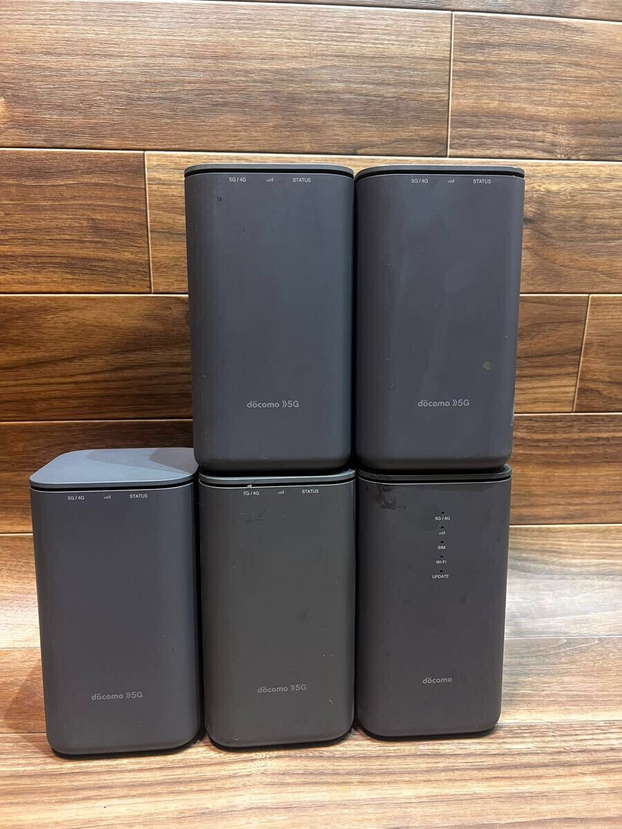 NTTドコモ ホームルーター HR01 HR02 など 計5台 動作未確認 現状渡し
