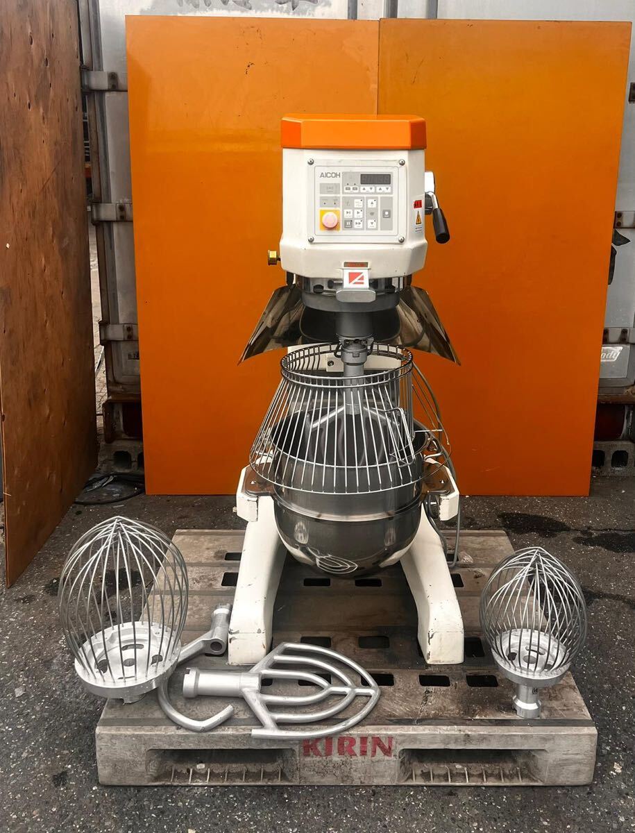 （直接引き取り限定）愛工舎 厨房機器 業務用縦型ミキサー マイティ50 MT-50H 動作未確認 現状渡し