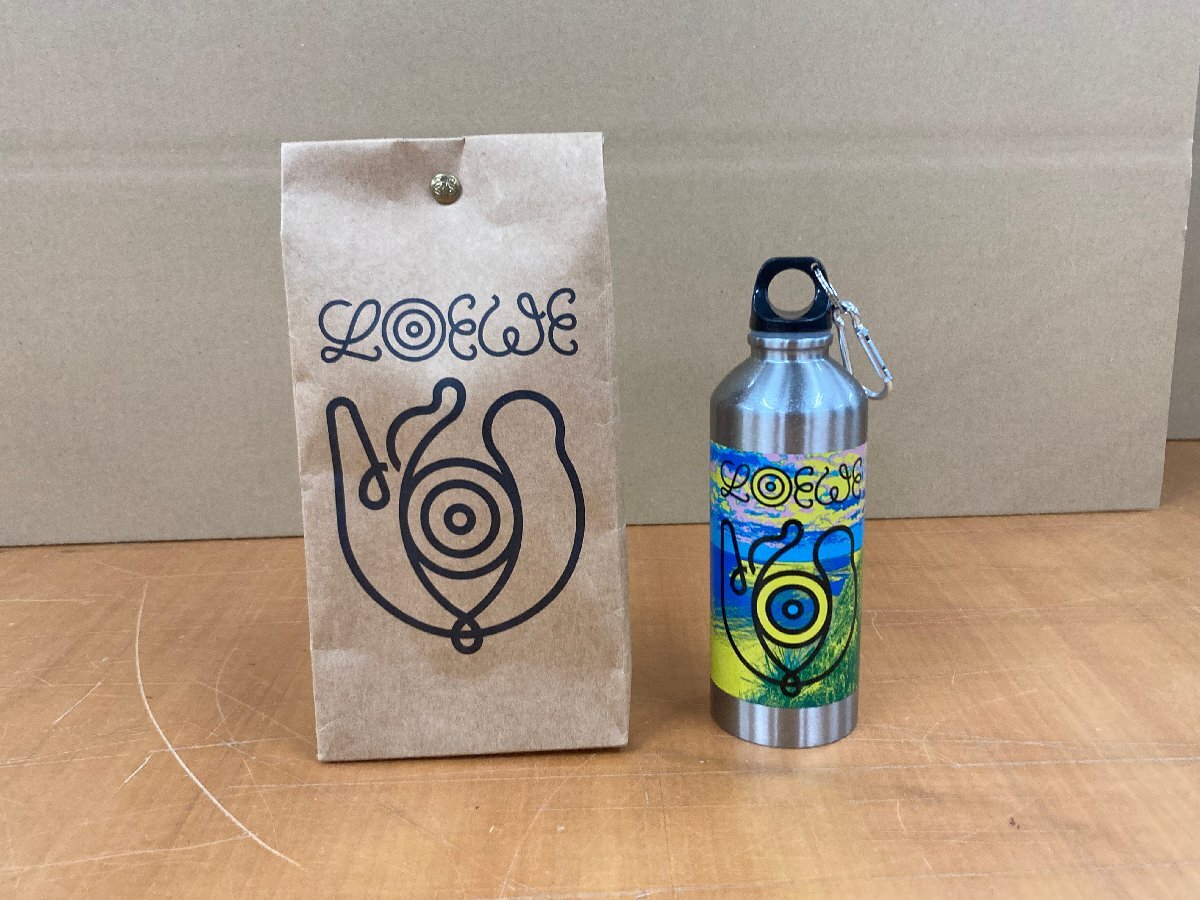 【1-1-3820】【99-40】■中古■LOEWE ロエベ カラビナ付きウォーターボトル（3820）
