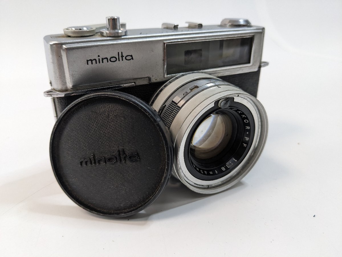 【3-4-1-2239】MINOLTA ミノルタ HI-MATIC 7 ハイマチック 7 フィルムカメラ レンジファインダー ジャンク品
