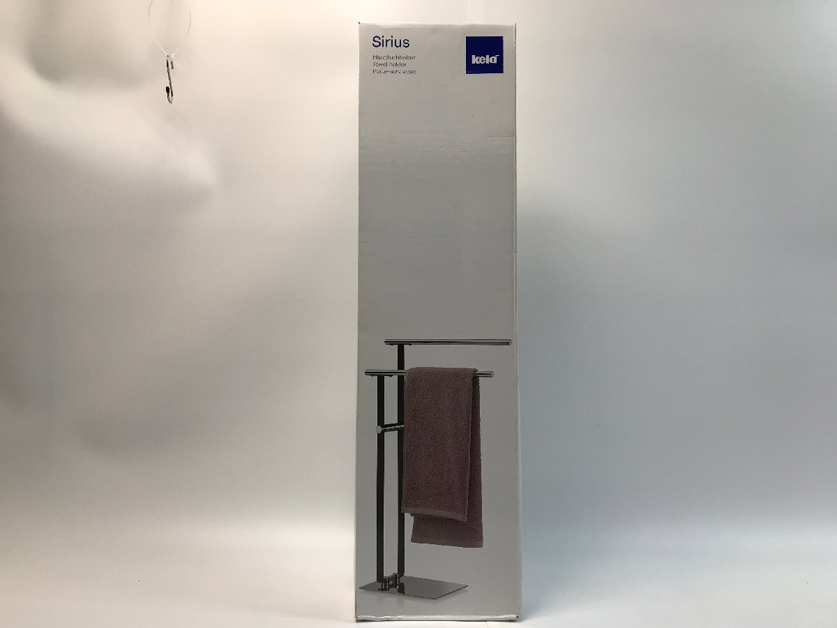 【2-5-6101】kela ケラ Sirius シリウス 24300 ハンドタオルホルダー タオル掛け 未使用品