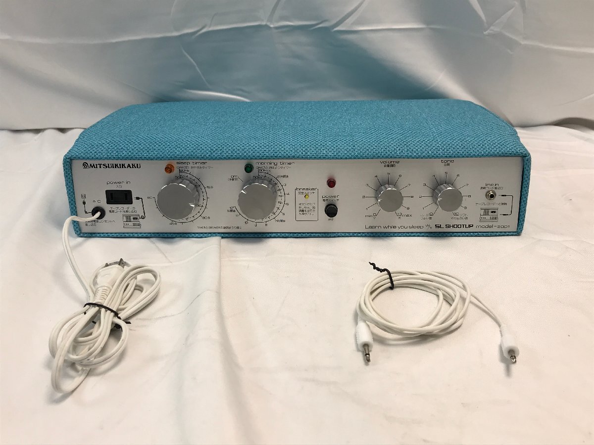 【1-1-2194】MITSUKIKAKU SL SHOOTUP model-2001 学習器 ジャンク品