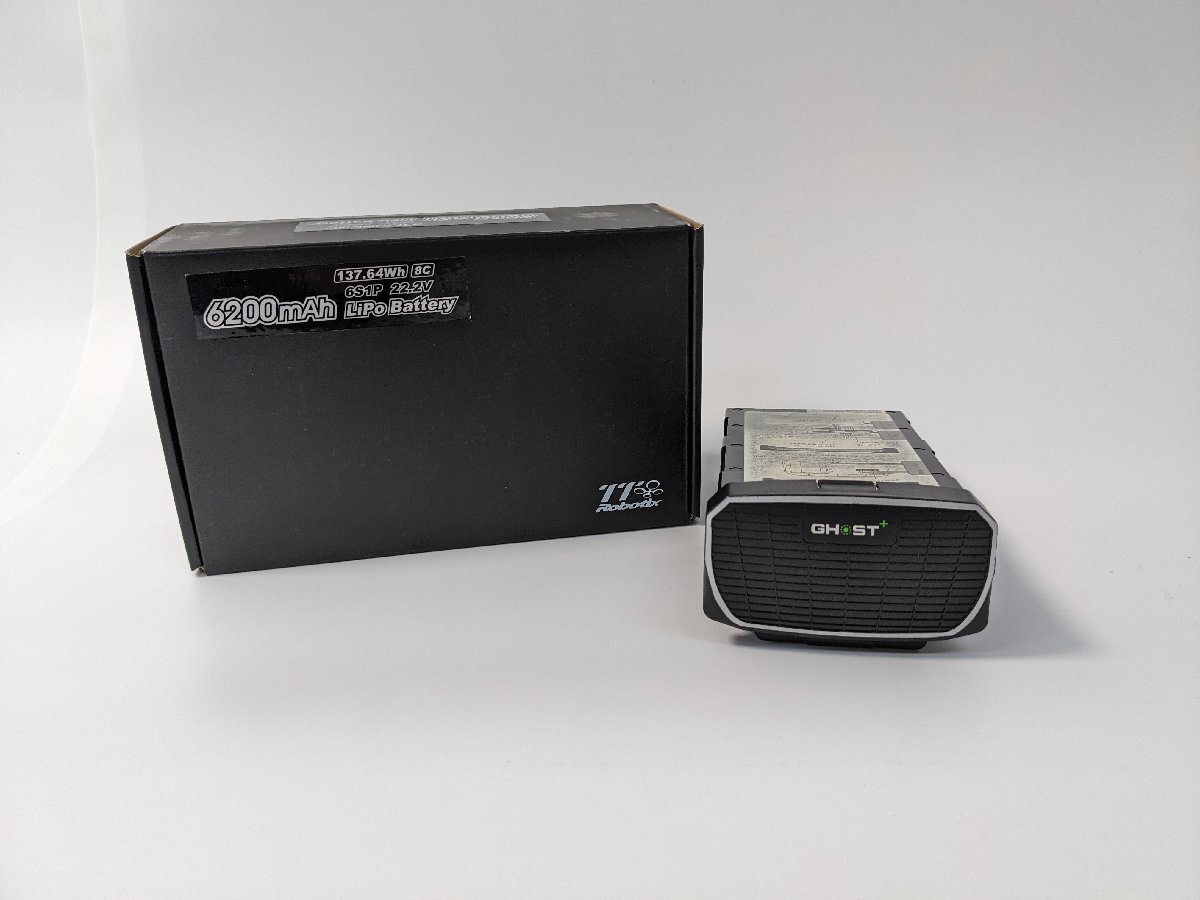 【5-6-5518】TTRobotix ATT2856J GHOST+ 6セル リチウムポリマーバッテリー 22.2V 6200mAh ジャンク