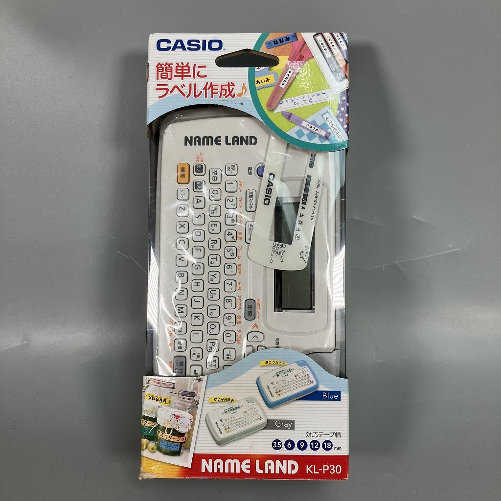 N3-134　CASIO カシオ NAME LAND ネームランド KL-P30 中古 動作未確認 ジャンク