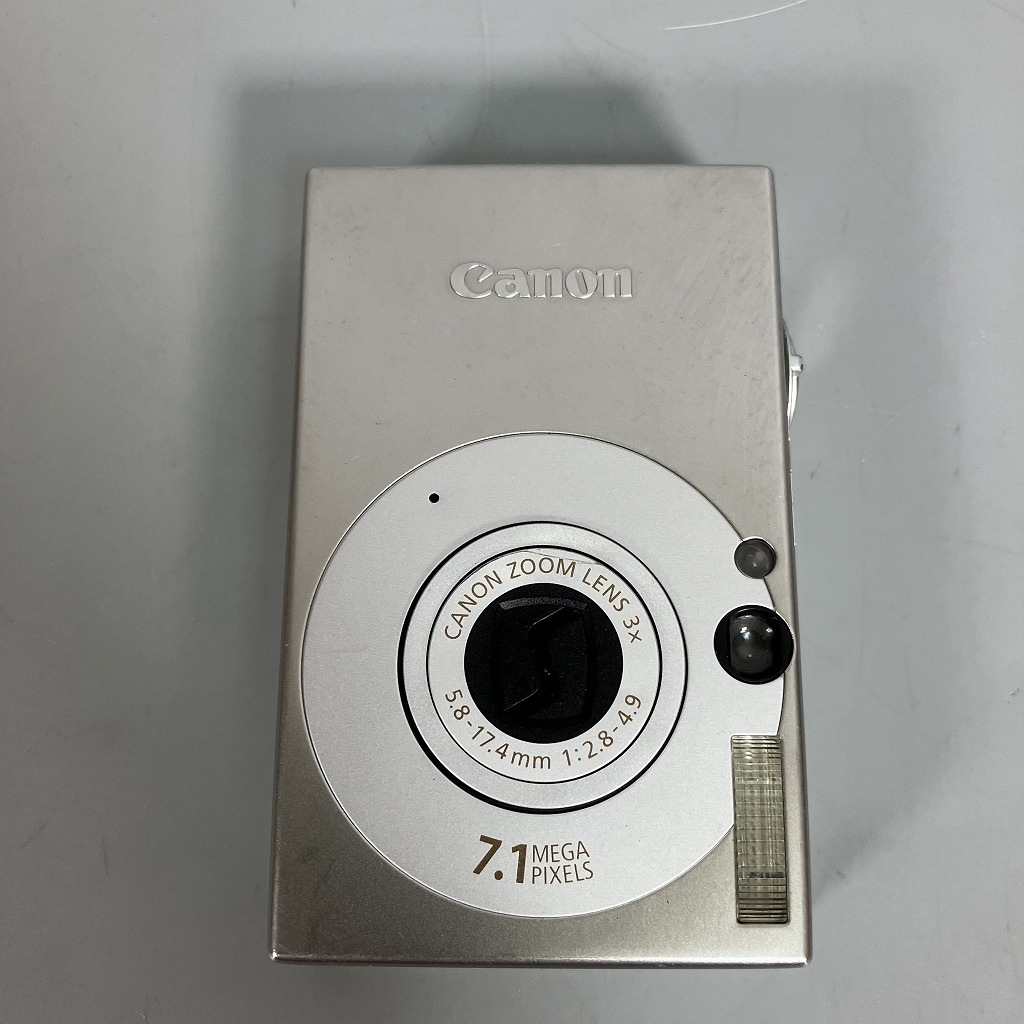N3-269　デジタルカメラ デジカメ Canon キャノン IXY DIGITAL10 シルバー 中古 動作未確認 部品取り ジャンク
