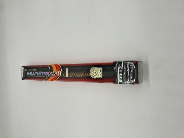 N1-230 GAMAKATSU がまかつ がま渓流 MULTISTREAM II マルチストリーム 2 硬調 530 ケース付 渓流竿 フィッシングロッド