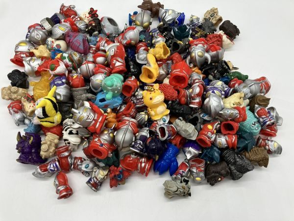 N1-246 昭和レトロ 当時物 まとめ 特撮 指人形 フィギュア ウルトラマン 怪獣 約0.8ｋｇ