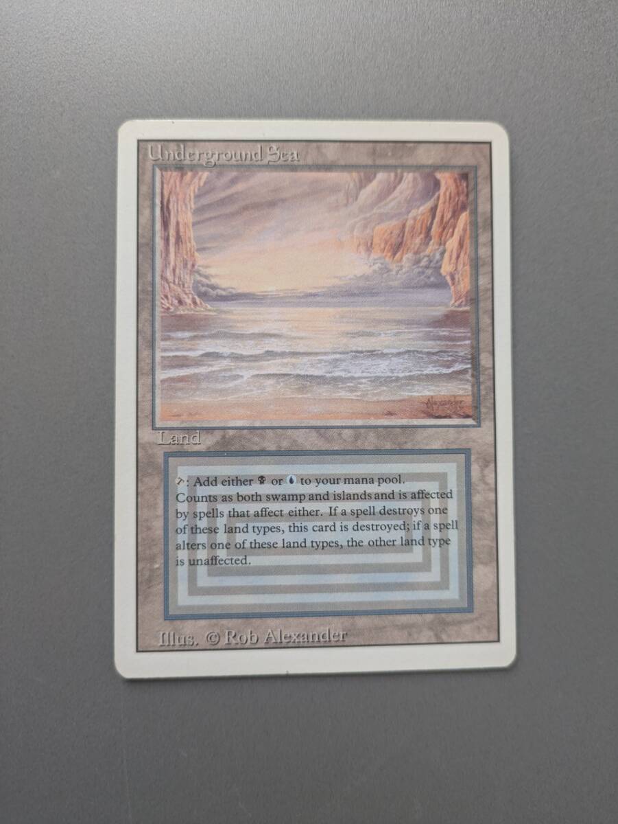 MTG / リバイズド(3ED) / Underground Sea (英) / 1枚