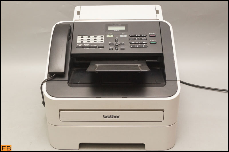 税込◆brother◆モノクロレーザー複合機 JUSTIO FAX-2840 通電確認済 ブラザー ジャスティオ-1269