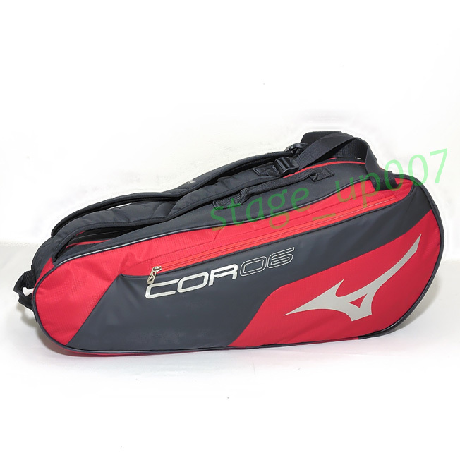 キレイめ！　Mizuno（ミズノ）／COR06 6本収納可ラケットバッグ 63JD1002 ／管QGDY