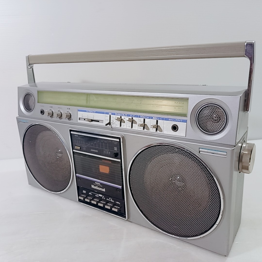National ナショナル ステレオラジカセRX-5080 カセットレコーダー 昭和レトロ ラジカセオーディオ機器
