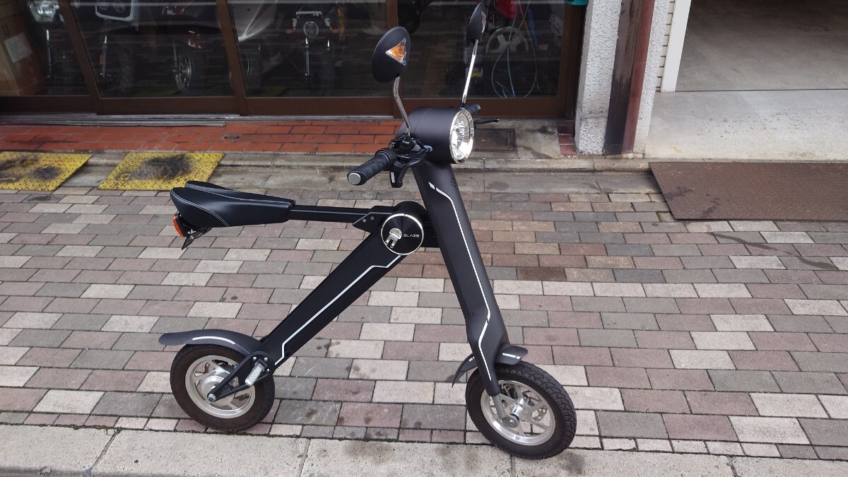 ブレイズ スマートEV 原付　走行少 キレイ 電動スクーター 京都