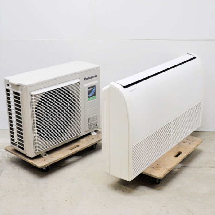 中古｜天吊り形エアコン 3馬力 室内機CS-P80T7 室外機CU-P80H7 パナソニック 2022年 三相200V リモコンなし ｜動産王｜大阪｜送料無料
