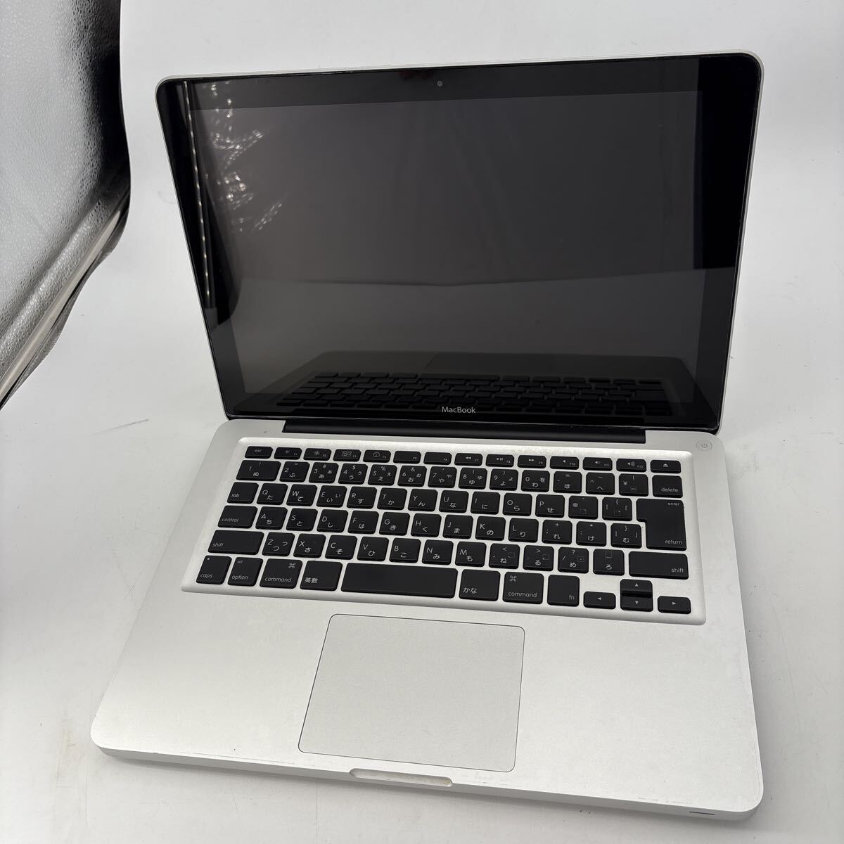 ノートパソコン本体 Apple Macbook？ アルミ シルバー 13inch？ 2008？ A1278？ PC パーツ取り 交換 修理 ジャンク品 送料無料