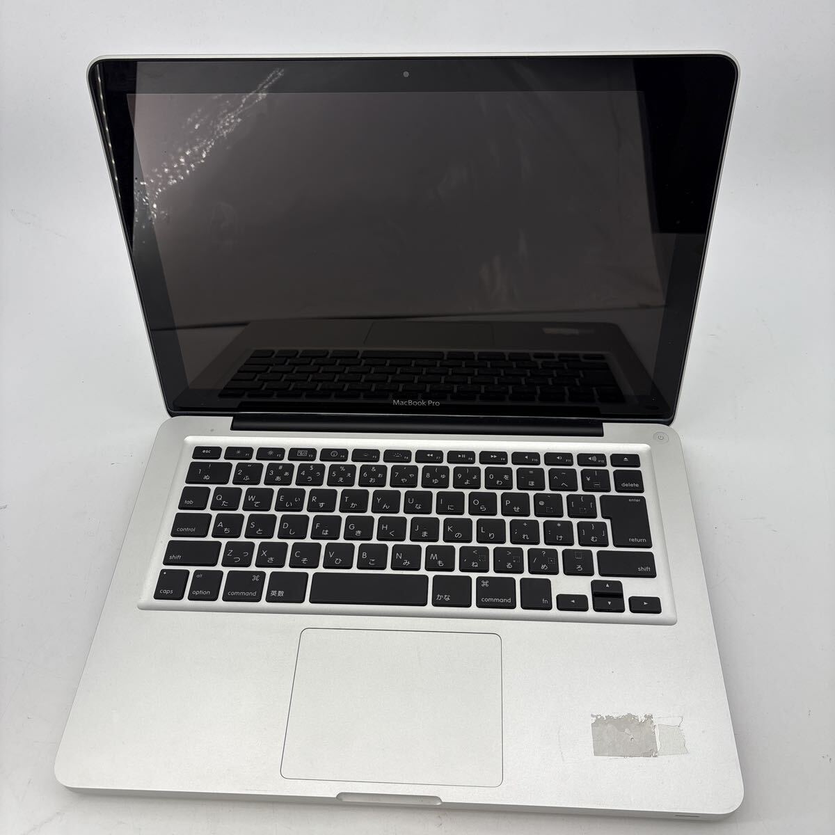 ノートパソコン本体 Apple Macbook pro？ 13inch？ 2009？ A1278？シルバー アルミ PC パーツ取り 交換 修理 ジャンク品 送料無料