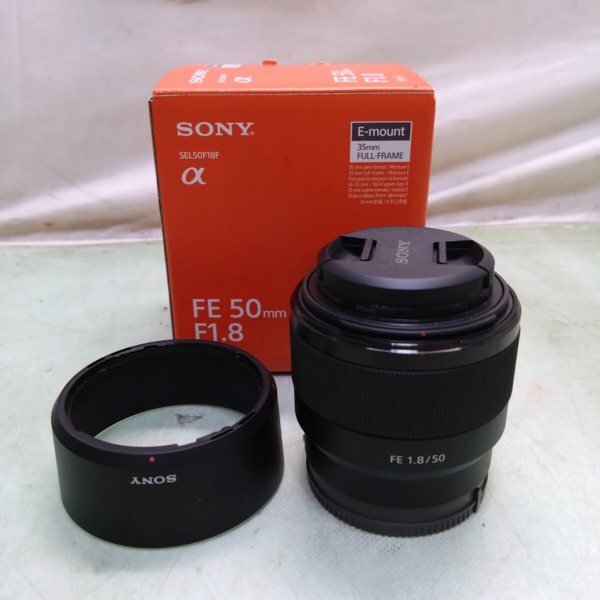 ☆美品☆ ソニー/Sony FE 50mm F1.8 SEL50F18F 単焦点レンズ