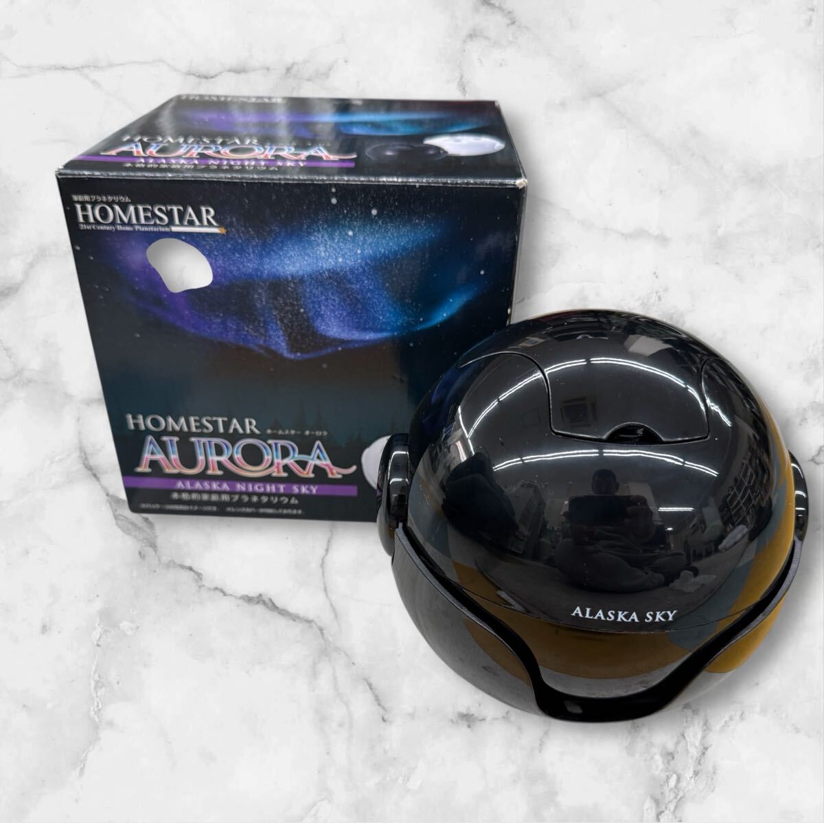 △SA 通電品 HOMESTAR ホームスター プラネタリウム 家庭用プラネタリウム AURORA オーロラ