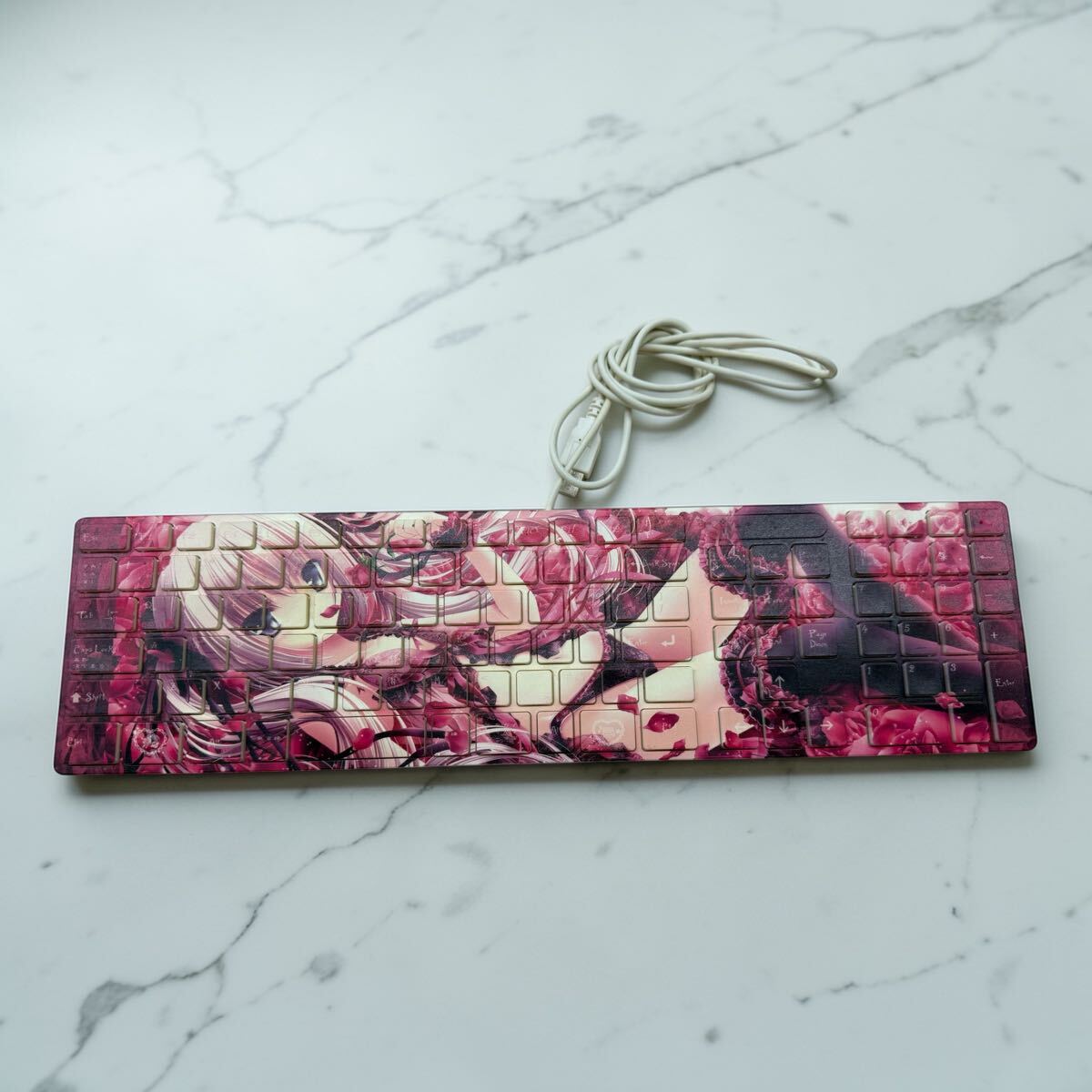 △k てぃんくる てぃんくる先生 イラストレーター PC用 キーボード イラスト USBタイプ USB 