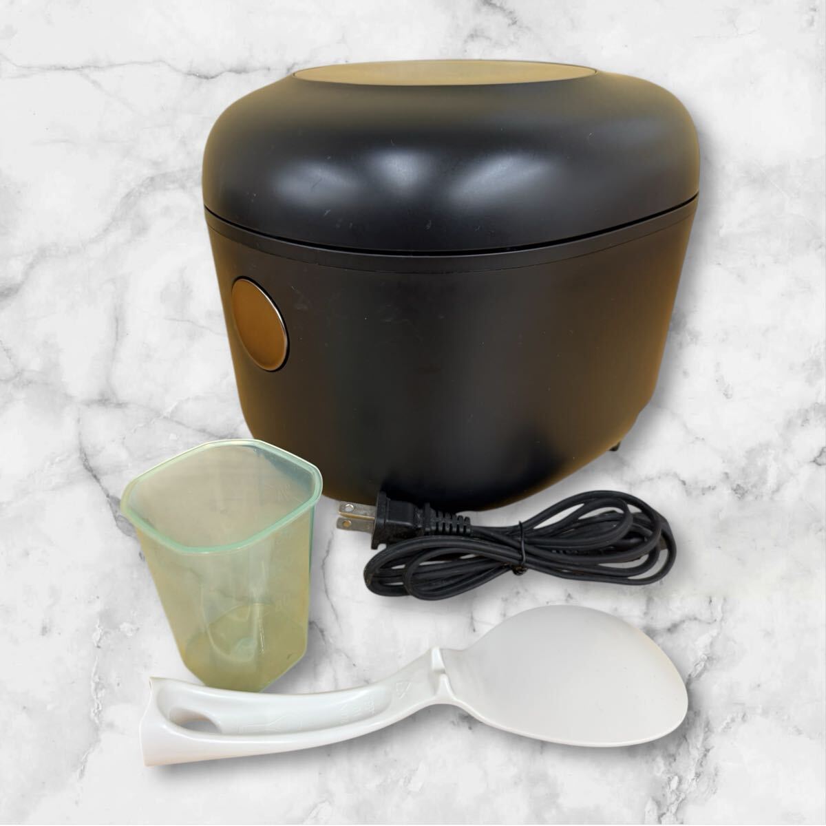 △SA 通電品 SERIE NOIR 炊飯器 4合炊き 調理器具 ブラック NRC-M05H1 2021年製　箱あり