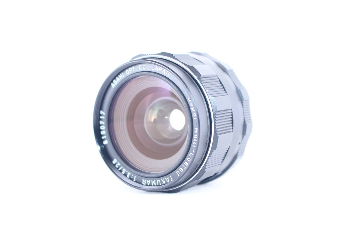 ★超極上★ペンタックス PENTAX SMC TAKUMAR 28mm F3.5 ★完動★#G501