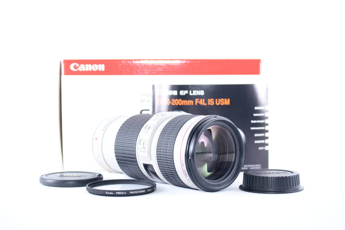 ★極上美品★キャノン CANON EF 70-200mm F4 L IS USM ★完動★#E058