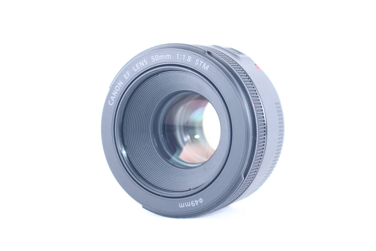 ★超極上★キャノン CANON EF 50mm F1.8 STM ★完動★#E077