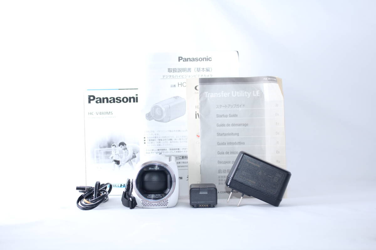★超極上★パナソニック PANASONIC HC-V480MS ★完動★#E169