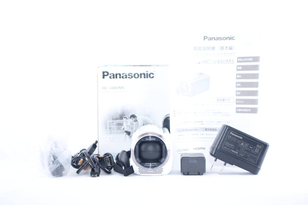 ★超極上★パナソニック PANASONIC HC-V480MS ★完動★#E294