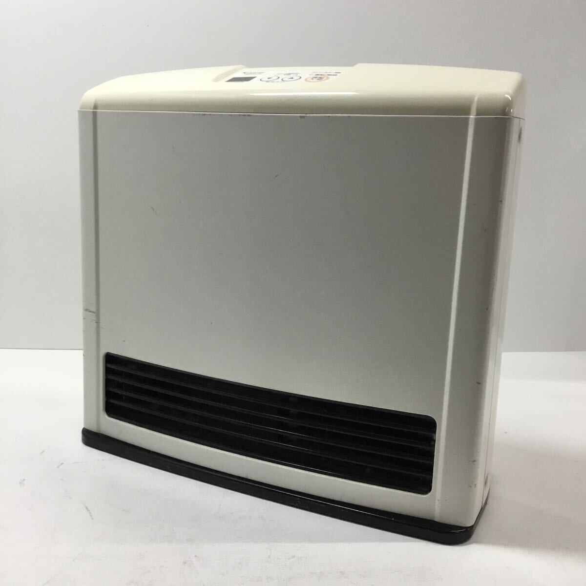 Rinnai リンナイ ガス ファンヒーター RC-K2403E-1 都市ガス用 暖房器具 家電 ホワイト 白 JIA認証 ロック付き 動作未確認 ジャンク 