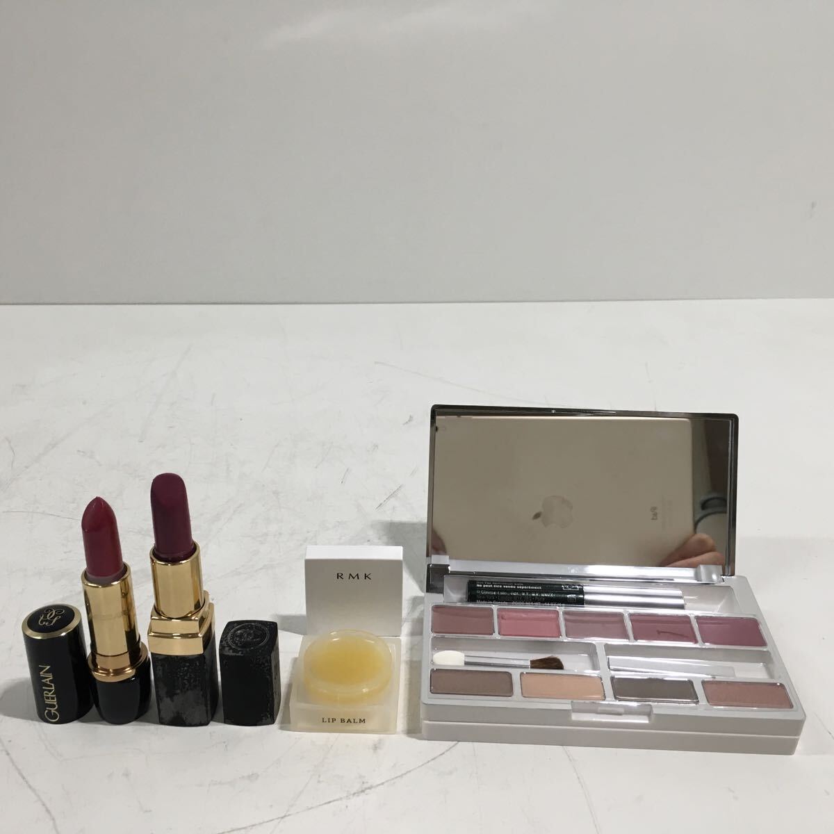 【美品】CLINIQUE コスメパレット RMK リップバーム CHANEL シャネル リップ 口紅 マット 17 GUERLAIN VOYAGE N°72 まとめ 未使用あり