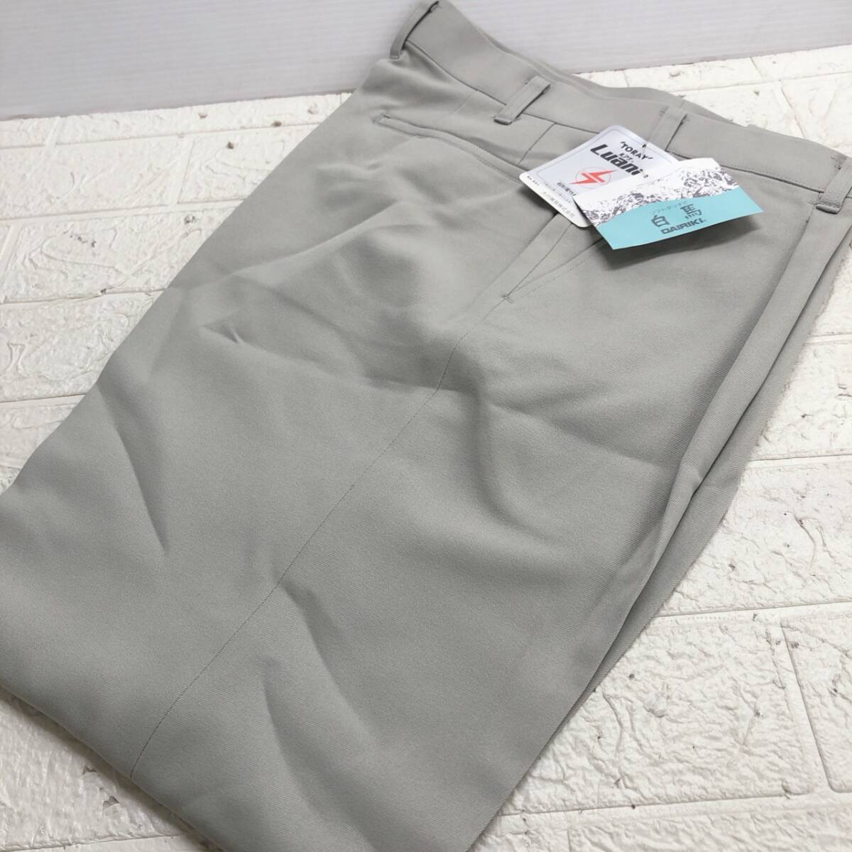 ★【在庫処分価格】DAIRIKI ダイリキ 3550 白馬3号 スラックス 作業服 サイズ79 作業着 ワークウエア 経年保管品 現状品☆T3-496J