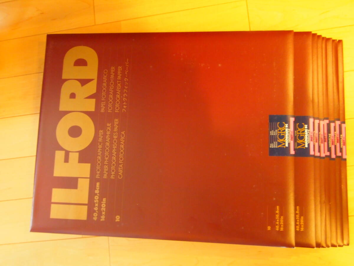 印画紙　イルフォード　ウォームトーン　未開封　保証なし　