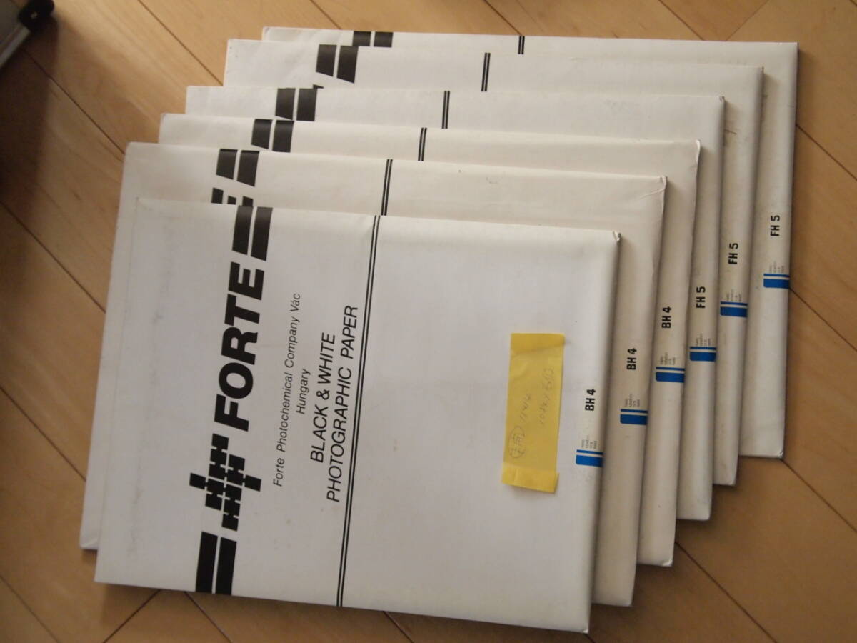 印画紙　FORTE 　各種　未開封　保証なし　