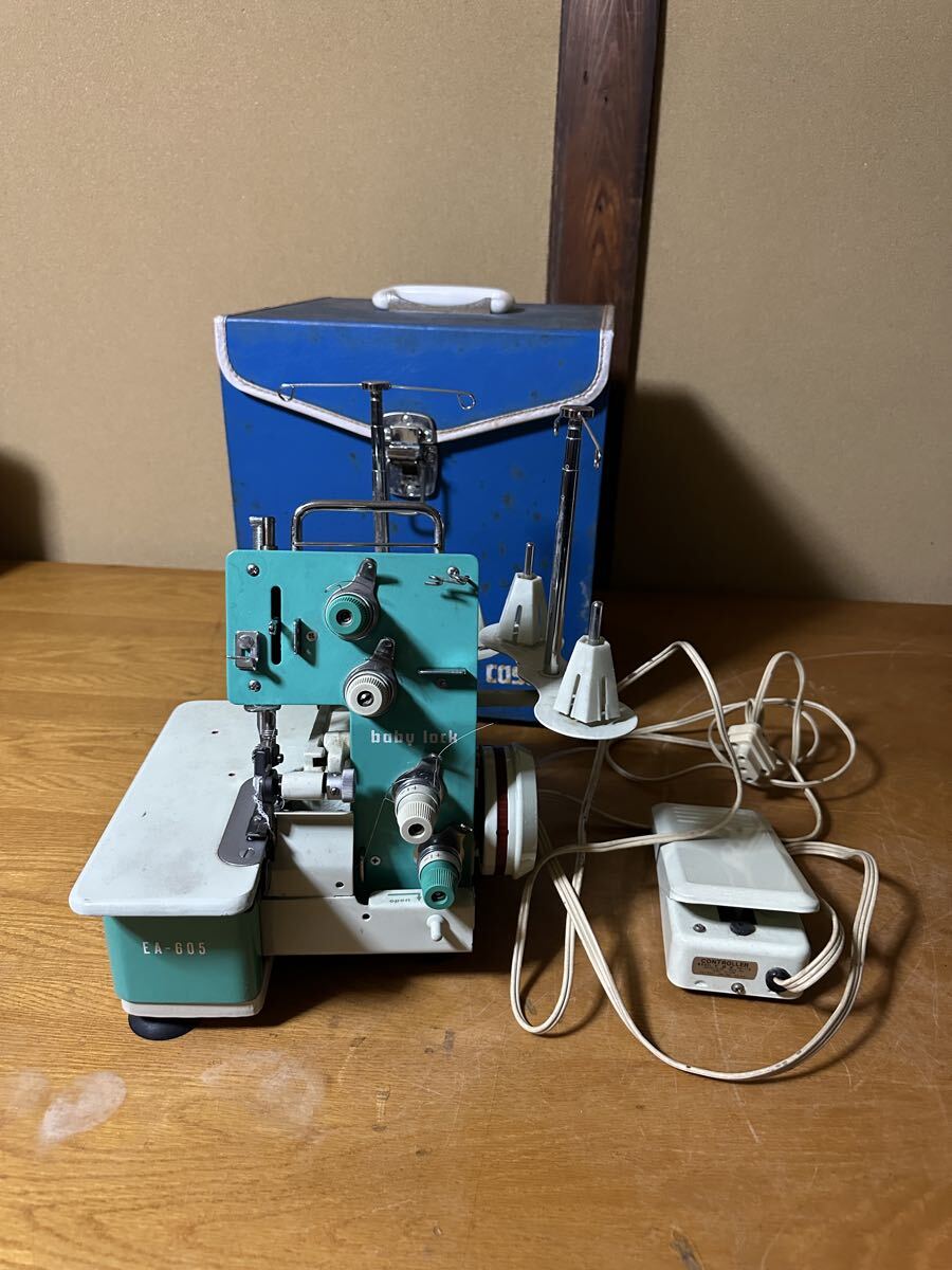 ベビーロックbaby lock EA−605 中古品一般通電まで済み