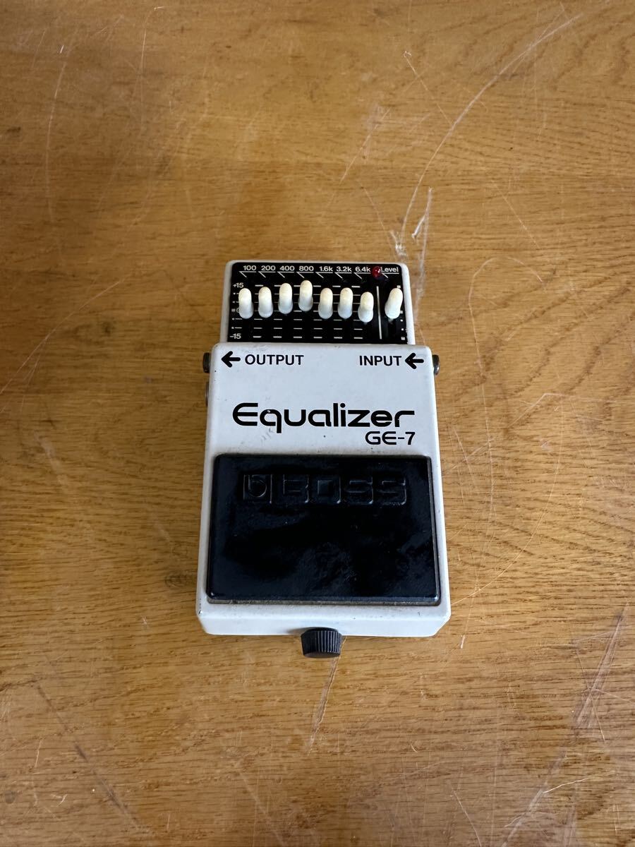 中古 イコライザー エフェクター BOSS GE-7 Equalizer ギターエフェクター