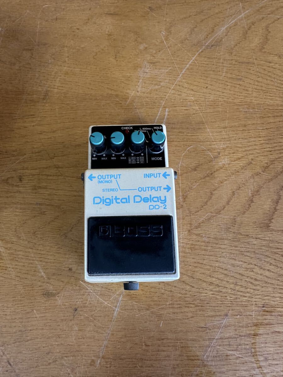 中古 デジタルディレイ エフェクター BOSS DD-2 Digital Delay Made in JAPAN ギターエフェクター