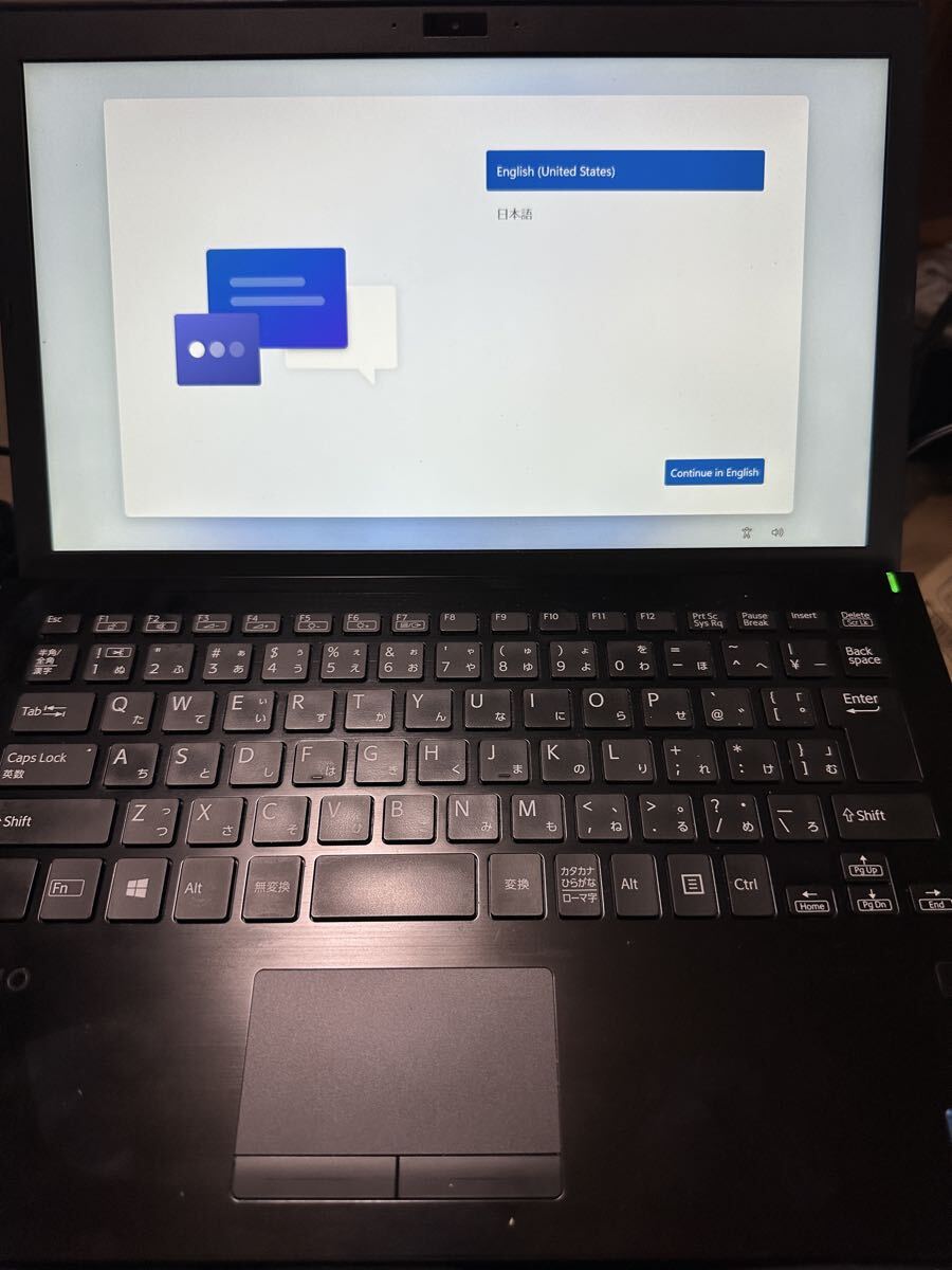 VJS132C11N i7-8550U メモリ8GB SSD 256GB 13.3インチ Sony VAIO windows 11